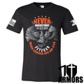 NEVER UNDERESTIMATE T-SHIRT