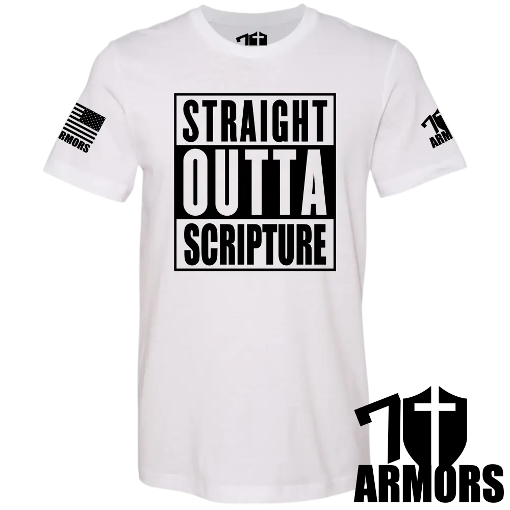 STRAIGHT OUTTA SCRIPTURE T-SHIRT